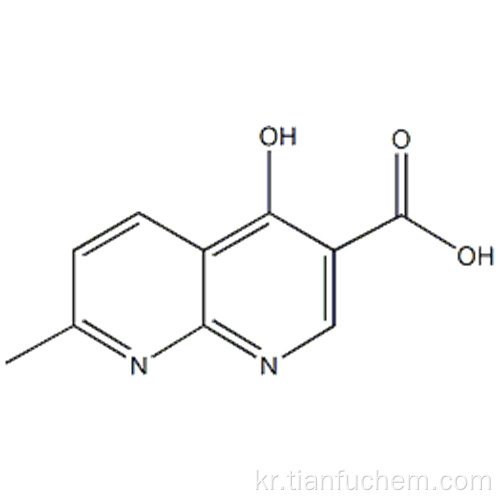 4- 하이드 록시 -7- 메틸 -1,8- 나프티 리딘 -3- 카복실산 CAS 13250-97-0